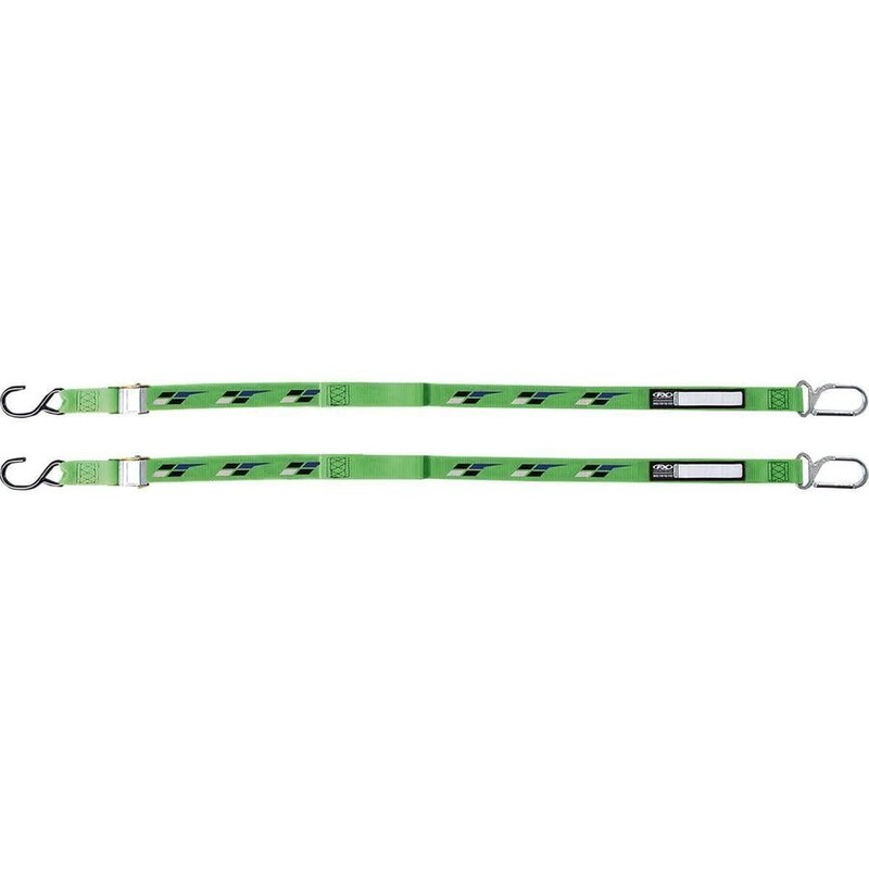 Factory Effex Kawasaki Tie Downs (GREEN)