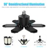 BRAINIAC LED Garage Light Bulbs 100W with 6 Adjustable Panels,