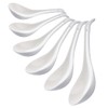CHILDIKE Ceramic Asian Soup Spoons, White Pocelain Chinese/Japanese Soup Spoons