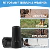 KINGGEAR Cane Tips - 6Pcs Replacement Rubber Cane Tips for