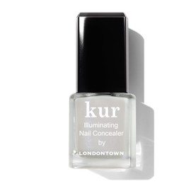 LONDONTOWN Illuminating Nail Concealer, Original - Long Lasting Brightening Lacquer Nail Care for Discolored, Yellowing Nails, .24fl oz