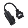 OBD2 30Pin‑16Pin Diagnostic Cable Adapter 250mm/9.8in Length Replacement for IVECO