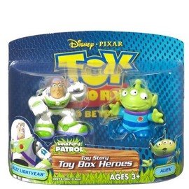 Toy Story Buzz Lightyear and Alien Box Heroes Figures