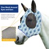 Harrison Howard Super Comfort Stretchy Fly Mask Large Eye Space