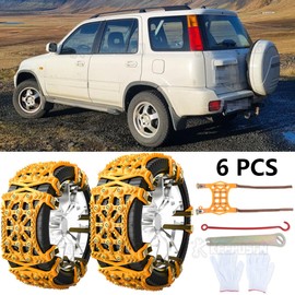 KEEPDSGN Wheel Tire Snow Chains Anti-Skid Emergency Winter Driving For Honda CR-V CRV