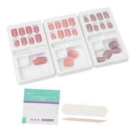 Baluue Elegant Nail Art Stickers Wearable False Nails Pieces for Women Diy Manicure Decorations