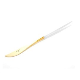 Cutipol Goa White Gold Dessert Knife 1p / 큐티폴 고아 화이트골드 디저트 나이프 1p
