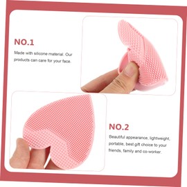 Baluue Pcs Love Heart Facial Cleansing Brush for Deep Cleaning Skin Care Tools Safe and Gentle Face Cleanser
