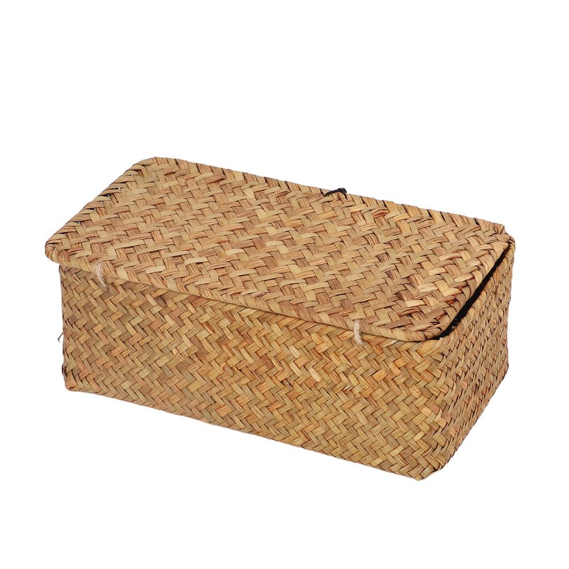 Cesta de Almacenamiento de Algas Marinas Organizador Rectangular Caja de