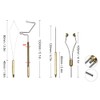 LIXADA Fly Tying Tools Kit 5/6PCS with Fly Tying Vise