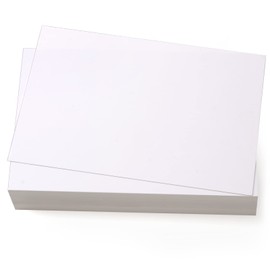 Joyberg 60 Pack 5x7 White Blank Cardstock Paper, 250GSM Thick, 90 lb, Perfect for Invitations, Announcements, Photos, Postcards