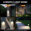 Solar Spot Lights Outdoor,IP65 Waterproof 40 LEDs Solar Landscape Spotlights,USB