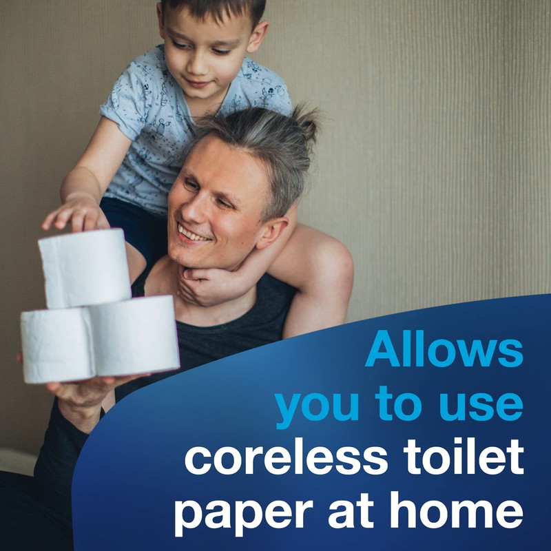 Tork Coreless Spindle Adapter for Home-style Toilet Paper Holders, Installs