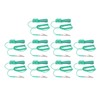 10Pcs Anti Static Wrist Strap PU Adjustable 1MΩ Resistor Long