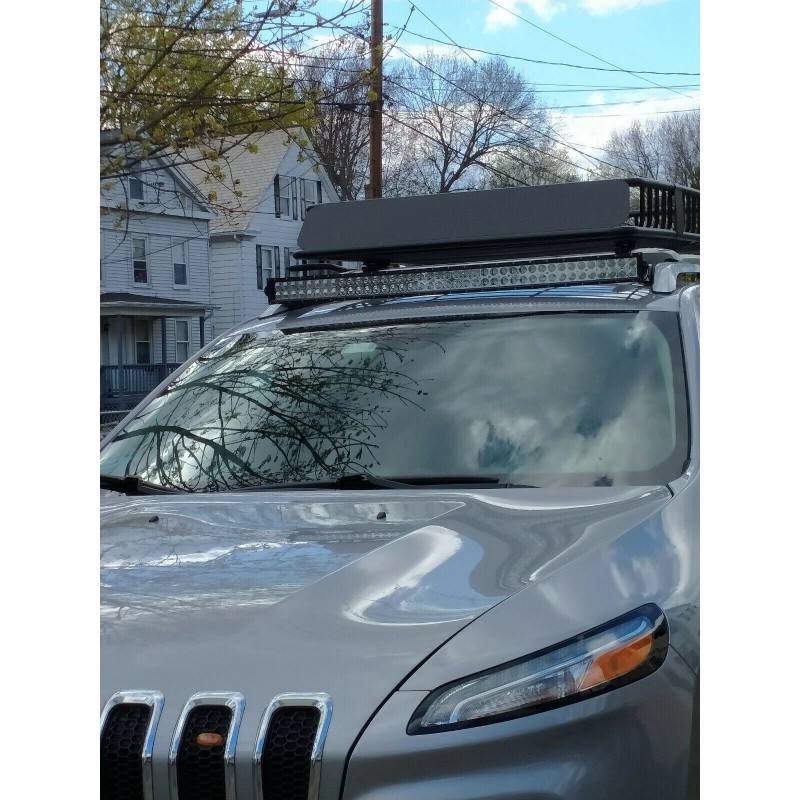 DY Fit 14+ Jeep Cherokee KL 42''Curved LED Light Bar+No