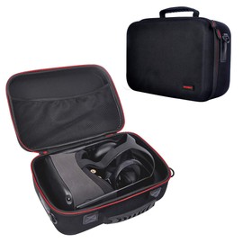 Kosiy FNSHIP Fashion Hard Travel Case Carrying Bag for Oculus Quest VR Gaming Headset and Quest Controllers Accessories(Black)                        
