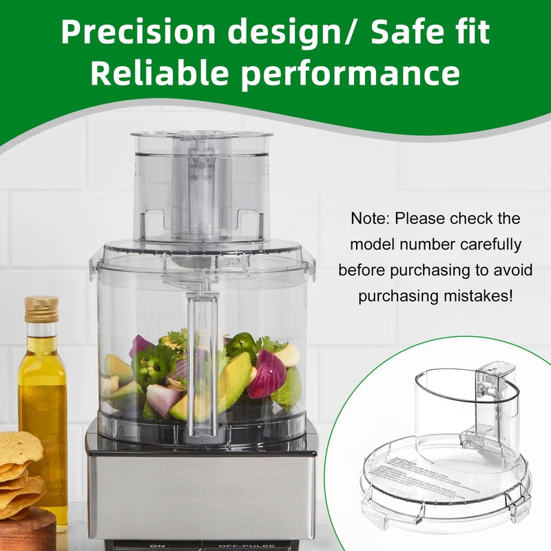 DFP-14NWBCT1 Replacement Food Processor Work Bowl Cover,Compatible with Cuisinart food