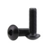 (5Pcs M6*25)5/20 Pcs M6 10mm-50mm Black Stainless Steel Socket Head