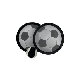 Waloo Sports Ultra Catch Toss and Catch Ball Game Set Indoor and Outdoor Games for Kids 3-12 Beach Sand Pool Water Toy Includes 4 Paddles w/Adjustable Hand Straps 2 Balls (Red/Blue)