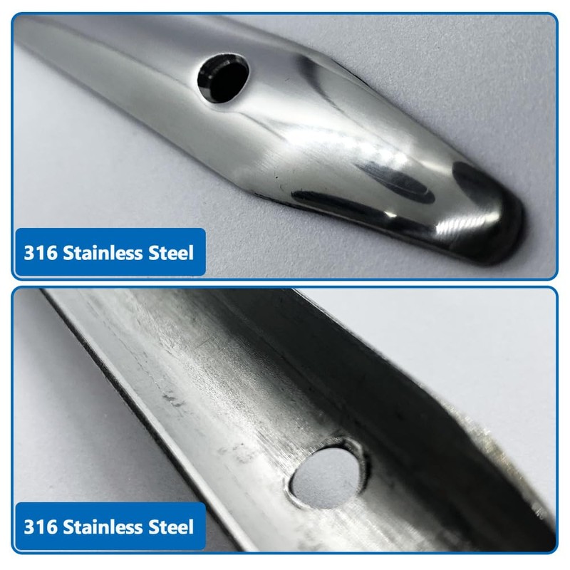 HWI Marine Stainless Steel Rub Strake - Line Rub Strakes