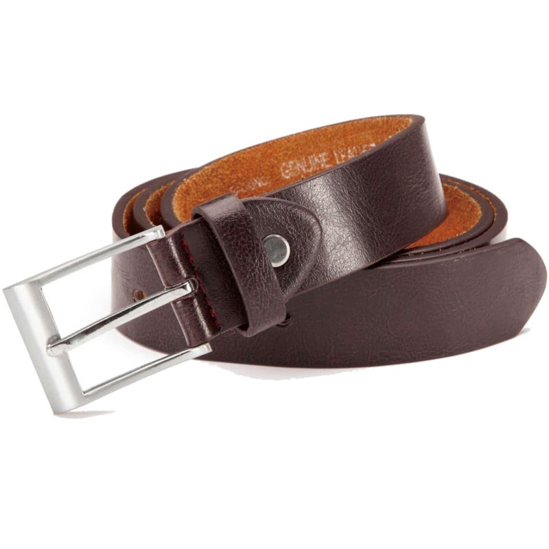 BEZLIT Men's Leather Belt Faux Leather 30602, brown