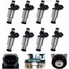Juego de 8 inyectores de combustible 23250-50020 para Lexus SC400/1993-1997