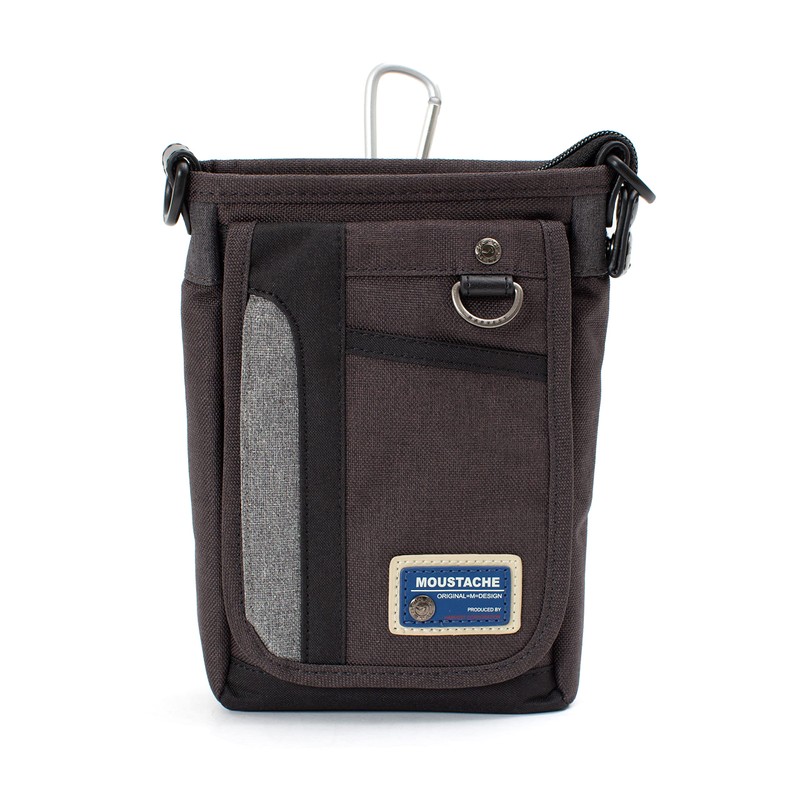 Mustache MDP-0655 2-Way Mini Shoulder Pouch, Scissor Bag, Crossbody, Black