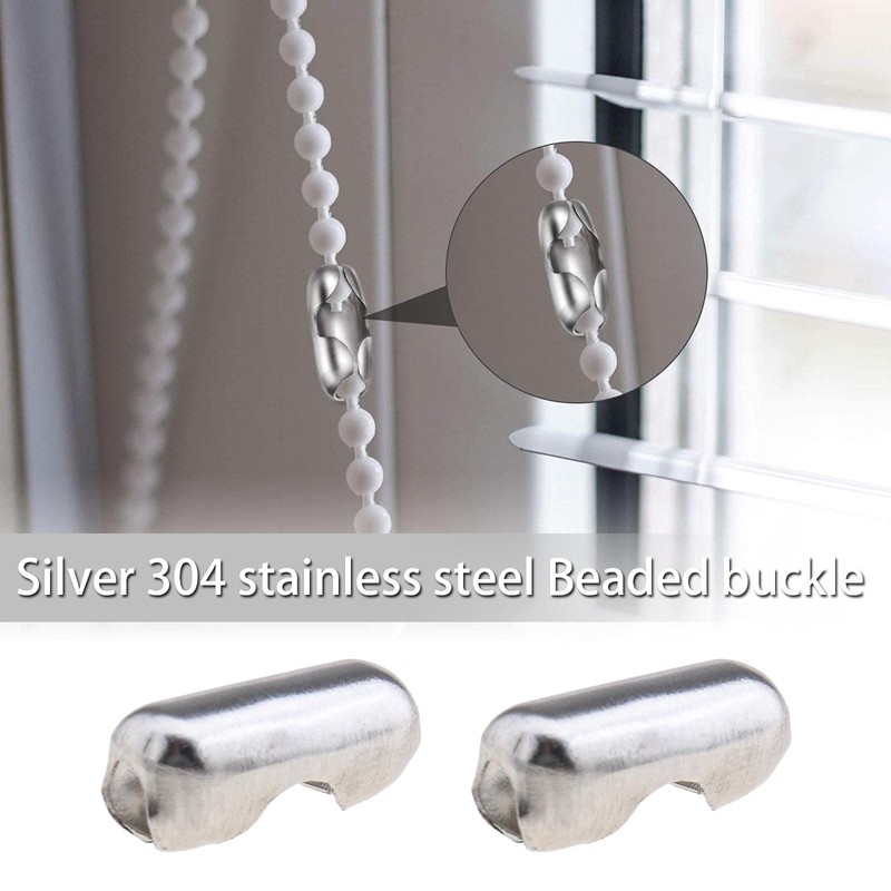 EMSea 40Pcs Ball Chain Cord Connectors Fit for Ball Chains