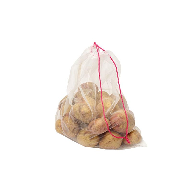 Dexam Reusable Drawstring Fruit and Vegetable Bags - Set of