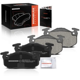 Frankberg Brake Pad Set Compatible with Xsara N1 1.6L-2.0L 1997-2005 206 CC 2D 1.6L 2.0L 2000-2007 Me.gane I BA0/1 1.4L-2.0L 1996-2003 Super 5 B/C40 1.4 L L 1.7L 1985-1995 Replace# 95659341