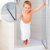 Tondiamo 72 Inch Black Shower Door Rubber Seal Strip