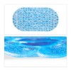 Relaxdays Stone Effect Bath Mat 68 x 35.5 cm Washable