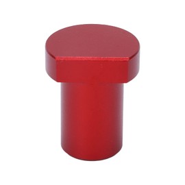 Bench Dogs 19mm Diameter Aluminum Alloy Woodworking Desktop Tenon for Limiting Wooden Boards (Red)