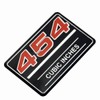 2X 454 Cubic Inch Emblem 3D Badge Valve Cover Metal