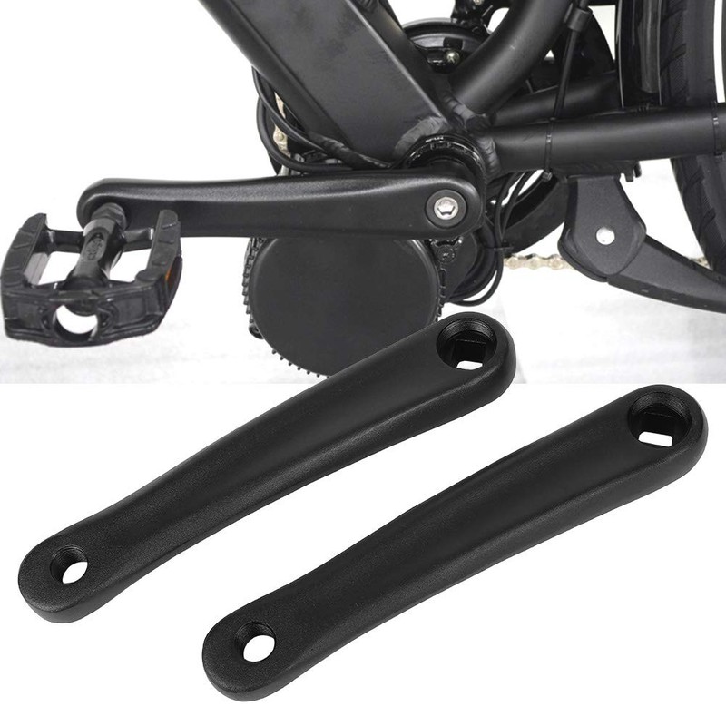 VGEBY Motorcycle Crank Arm Pair Diamond Hole Square Hole Drive