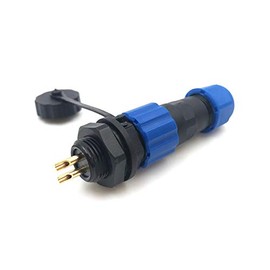 SZJELEN 2Pin Aviation Connector Plug and Socket,Waterproof Power Connector,Panel Mount 13mm,Waterproof IP67,LED Light Cable Wire Connector