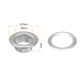 QUARKZMAN Ösen-Werkzeugset 20 Stück 25 mm Metall-Ösen-Set für Schuhe Kleidung Leder Stoff Gürtel DIY goldfarben 20 Stück