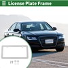 RATCHROLL License Plate Frame Stainless Steel Car License Plate Frame