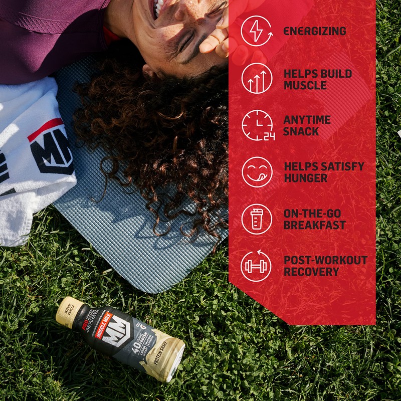 Muscle Milk Pro Series Protein Shake, Slammin' Strawberry, 40g Protein,