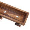 Wooden Flower Pot Cartoon Train Shape Good Ventilation Succulent Flower