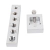 nut bolt drill jig kit, carbon steel safety wire drill