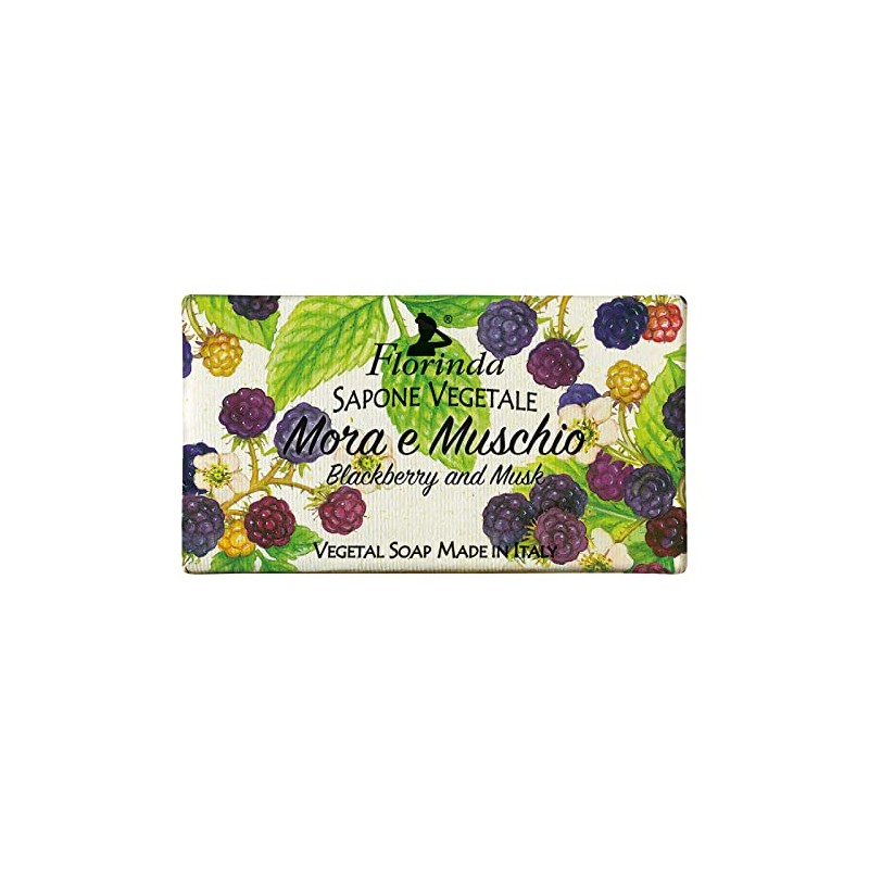 Florinda Fruit's Passion Blackberry and Musk Vegetal Soap Bar 100