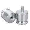 Solid Stainless Steel Shower Door Pair Handle Knob,Door Handle knob,Groove