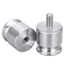 Solid Stainless Steel Shower Door Pair Handle Knob,Door Handle knob,Groove Shower Door Handle knobs,Handles knobs for Bathroom