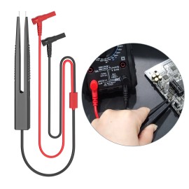 Peakelect Multimeter Test Leads Kit with Wire-Piercing Probe Alligator Clip Mini Grabber
