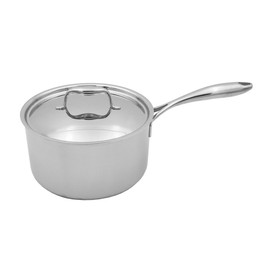 Tuxton Home Duratux 3.32-Quart Saucepan Tri-Ply Cookware