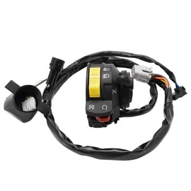 M MATI Left Handlebar Start Stop Kill Headlight Switch for Suzuki LTR450 QuadRacer 450 2006-2009 37400-45G00