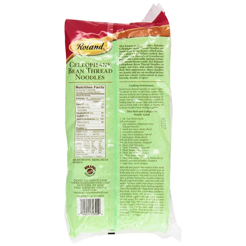 Roland Bean Thread Noodles, 8.8 oz