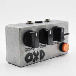 Hand-made Overdrive Pedal, Overdrive Guitar Pedal with Two Effects, Bright and Flat, True Bypass, DC 9V, Pedal for Electric Guitar Retro style color