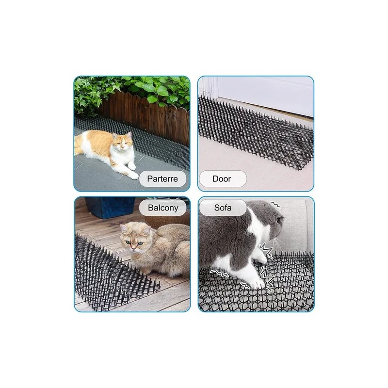 Alfombrilla Para Gatos Con Pinchos 12 Piezas